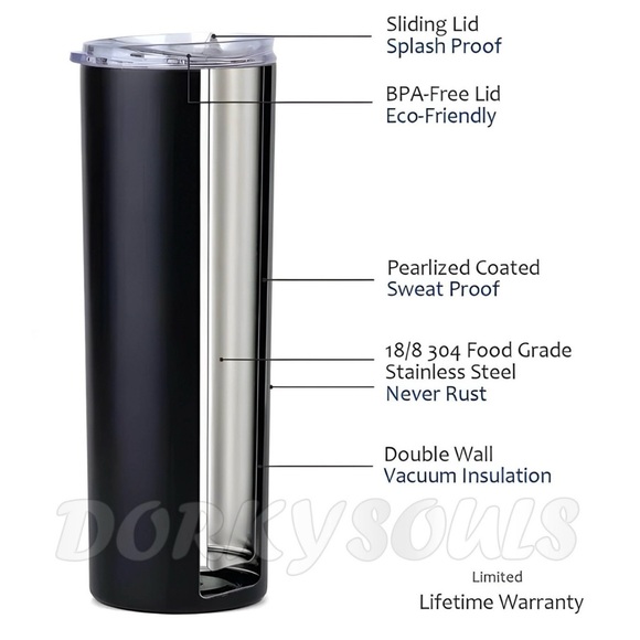 Anime Final Fantasy VII Cloud Strife Valentine's Day 20 oz Tumbler Cup - Picture 3 of 4